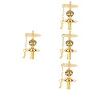 Abaodam 4 Pz Accessori di ricambio Suona contenitore di avena durante la notte suona ripara il disco centrale durable rame casse audio strumento di apprendimento suona cucurbita suona core