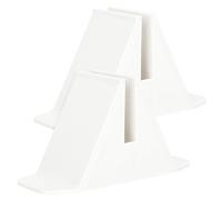 Abaodam 4 Pz Base Dello Schermo Porta Partizioni Piedini Di Sostegno Del Divisorio Base Di Supporto Divisorio Staffa Divisoria Domestica Paravento Plastica Bianca Impostare La Recinzione