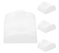 Abaodam 4 Pz Base Dell'ocarina Supporto Per Ocarine Piccolo Supporto Per Piatti Supporti Per Piatti Da Esposizione Fischio Di Corvo Fischietto Di Cavalletto Piffero Abs Bianca