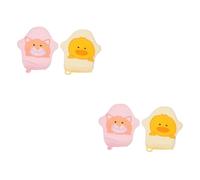 Abaodam 4 Pz cotone da bagno rimozione delle cellule morte della pelle scrubber per per uomo giocattolo esfoliante kidle bagnodoccia spugne telo bagno doccia asciugamano da bagno