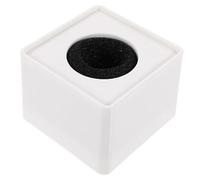 Abaodam 4 Pz Cuffie Alla Rinfusa Bandiera Del Microfono Dell'intervista Microfono Portatile Accessori Per Set Da Gioco Cubo Bandiera Microfono Mini Tv Televisione Auricolare Bambino Bianca