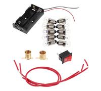 Abaodam 4 Set Di Kit Per Esperimenti Elettrici Kit Di Elettronica Per Mini Circuito Stampato Piccolo Portalampade Elettrici Di Apprendimento Dei Circuiti