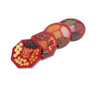 Abaodam 4 Vassoio Di Frutta In Miniatura Scatola Di Cibo Artificiale In Miniatura Cucina Giocattoli Da Negozio Di Esposizione Artificiale Cibo Giocattolo