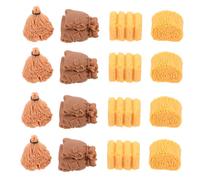 Abaodam 40 Mini Paglia in Resina per Decorazioni Rustiche Accessori Miniature per Casa delle Bambole e Progetti Creativi Artificiale per Craft e Fotografia