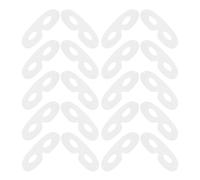 Abaodam 40 Pezzi Maschere Bianche di Carta Leggere per Masquerade e Feste a Scuola, Maschere Fai da Te da Dipingere, Mezza Faccia per Cosplay e Decorazione