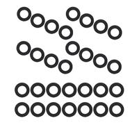 Abaodam 40 Pezzi Rondelle in Gomma Nitrilica per Soffione Doccia Guarnizioni Elastiche Resistenti Calore e Usura Kit Riparazione per Tubazioni Bagno