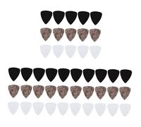 Abaodam 45pezzi Plettro Feltro Per Chitarra e Ukulele Da Colorati Neri Per Musicisti Principianti e Professionisti Accessorio Musicale Per Chitarra Acustica e Ukulele