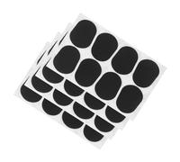Abaodam 4fogli Cuscinetti Per Boccaglio Saxofono Adesivi Protettivi Per Denti Patch Pads Per Saxofoni e Clarinetti Accessori Pratici Per Musicisti