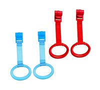 Abaodam 4pezzi Anello Da Tirare Per Culla Anelli Per Appendere La Culla Anello Da Tirare Per Imparare Stare in Piedi Per Ragazzo Ragazza Ragazza e Ragazzo Piccoli Materiale Selezionato Col