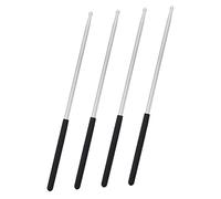 Abaodam 4pezzi Bacchette Per Batteria Lega Alluminio Bacchette Leggere Per Esercizi Percussione Per Musicisti Ogni Età