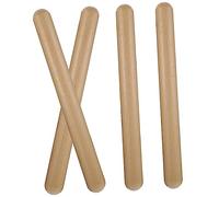 Abaodam 4pezzi Bastoni Musicali Legno Strumento Percussivo Per Ragazza Ragazza Claves Legno Per Sviluppare Ritmo Casa o Scuola