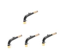 Abaodam 4pezzi Boccaglio Per Parte Nichelato Sostituzione Neck Per Accessorio Per Musicisti