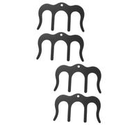 Abaodam 4pezzi Clip Per Spartiti Metallo Di Porta Page Per Libri Musicali Con Design Scolpito Pratico e Leggero Per Spartiti e Materiale Didattico