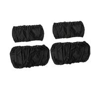 Abaodam 4pezzi Copriruote Per Passeggino Ragazza Protezione Per Pneumatici Resistente All Acqua e Usura Leggero e Portatile