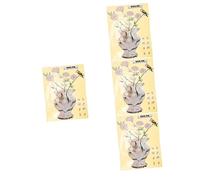 Abaodam 4pezzi Decorative Guitar Headstock Sticker with Unique Design Self-adhesive Decal for Electric and Acoustic Guitars Easy to Apply and Personalize Your Instrument