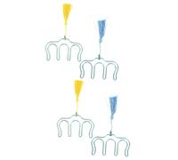 Abaodam 4pezzi Fermacarte Musicali Per Spartiti Clip Per Pagine Di Musica Supporto Per Libri e Ricette Facile Da Usare Colori