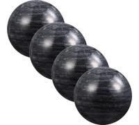 Abaodam 4pezzi Palline da Massaggio in Pietra Nero per Anziani, Palla Massaggio Mani per Stimolare i Muscoli e Favorire L'attività, Pratiche e Portatili per Uso Quotidiano Colore Casuale