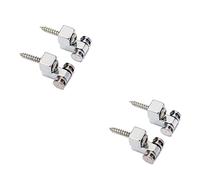 Abaodam 4pezzi Roller String Tree Retainer Per Chitarra Elettrica e Basso Accessori Metallo Per Strumenti Musicali Riduce Stress Sulle Corde e Aumenta Stabilità Di Accordatura Colore