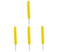 Abaodam 4pezzi Spazzola Per Pulizia Del Flauto Cotone Portatile Strumento Per Manutenzione e Pulizia Design Compatto e Facile Da Riporre Ottima Per Musicisti e Appassionati Di Flauto