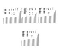 Abaodam 4sets Strumenti Di Riparazione Per Clarinetto Kit Completo Di Manutenzione Per Strumenti Musicali Con Aste Filettate e Viti Utensili Leggeri e Resilienti Orchestrali