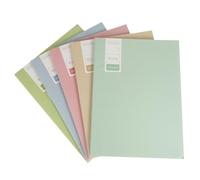 Abaodam 5 pezzi Quaderni per Appunti per Studenti Diario Semplice e Morbido Carta Premium Antitraccia Adatto per Scuola Viaggi e Ufficio Design Elegante e Resistente