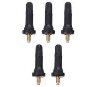Abaodam 5 Pezzi Steli Valvola Tpms in Gomma per Sensori Pressione Pneumatici Ricambi Auto Resistenti Facili da Installare Adatti a Sostituzione Steli Pneumatici Rotti