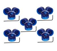 Abaodam 5 Set - Set Di Manopole Per Chitarra Corrosive Manopole in Plastica Per Chitarra Elettrica Del Volume E Chiave Per Il Controllo Del Tono Della Chitarra