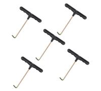 Abaodam 5 Stringi per con Ganci Regolabili Tiralacci Versatili per Scarpe e Facile Usare e Maneggiare con Design Ergonomico