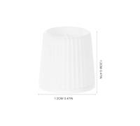 Abaodam 50 pezzi Cappucci Dentifricio in Plastica Robusta per Tubetti Morbidi Tappi per Dentifricio e Pomate Copri Confezioni da Viaggio Resistente e Multifunzionale