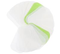 Abaodam 50 Pezzi Fogli di Sapone da Viaggio Bianco per Lavaggio Mani e Viso in Carta di Sapone per Turismo e Bagni Pubblici