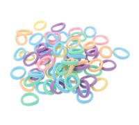Abaodam 500pezzi Elastici per Capelli senza Cuciture Piccoli Colorati Elastici per Coda di Cavallo in Morbido Accessori da Indossare Tutti i Giorni per Ragazzo Ragazza Ragazza