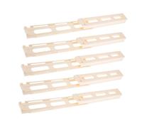 Abaodam 5pezzi Accessori Per Giochi Da Tavolo Raccoglitori Per Domino Messicano Con Meccanismo Ponte e Rampe Organizzazione Efficiente Per Gioco Del Domino