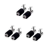 Abaodam 6 Pcs Tamburo Chiave Sintonizzatore Piatto Accessori Di Ricambio Cappello Di Feltro Strumento A Percussione Cofani Accessori Per Piatti Rondella Cappello Di Blocco Tamburo