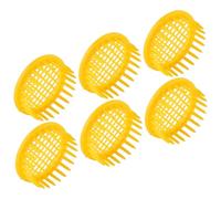 Abaodam 6 pezzi Gabbia per Ape in Plastica Resistente Strumento Apicoltura Sicuro e Durevole per Allevamento e Protezione Api Apicoltore Attrezzatura Essenziale per Incrementare