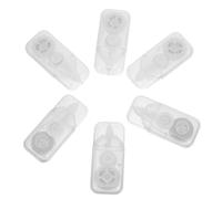 Abaodam 6 Pezzi Mini Nastri Correttori Trasparenti, Nastro Correttore Portatile Leggero per Scuola e Ufficio, Comodo Correttore la Scrittura Avanzamento Fluido, Forniture per Studenti