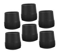 Abaodam 6 pezzi Protezione Piedi per Stand Chitarra Gomma da Antiscivolo e Resistente Accessorio per Strumenti Musicali per Elettriche e Acustiche