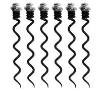 Abaodam 6 Pezzi Punta Spirale in Metallo per Sostituzione Cavatappi, Ago Apribottiglie Portatile e Lucidato, Accessorio Versatile per Riparazione e Apertura Bottiglie da Vino in Casa e