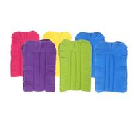 Abaodam 6 pezzi Ricariche Spolverino Riutilizzabili in Panno Morbido per Rimozione della Polvere Testine Sostitutive Lavabili per Spolverino Multiuso per Ventilatori Soffitto e Caminetti