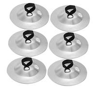 Abaodam 6 Pezzi zill in ottone piatti tingsha per piatti set da gioco per bambini tibetano giocattoli cembalo zills piatto delle dita massa oggetti di scena gioielleria