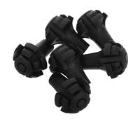 Abaodam 6 Punte Ricambio Antiscivolo per Bastoni Trekking Confezione Accessori Gomma per Escursioni Facili Installare e Rimuovere Stabilità e Ottimali