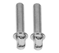 Abaodam 6 Pz viti di montaggio dell'aletta del tamburo sostituzione della vite di tensionamento vecchia o rotta viti del rullante viti di montaggio con rondelle tirante parti di batteria