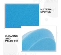 Abaodam 6 Spugne Lucidanti per Palle da Bowling Blu Tamponi Abrasivi Riutilizzabili Detergente per Riparazione Graffi e Pulizia Profonda Kit per Manutenzione Attrezzatura Bowling in