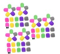 Abaodam 60 Pz custodia per microfono copertura antivento per microfono alimentazione del microfono spegnere noise cancelling microfono registrazione voce protezione del microfono spugna