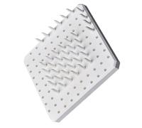 Abaodam 60pezzi Supporti Refrattari Resistenti per Forno Ceramica con Tappetino Ignifugo Chiodi per Cottura Modellismo in Argilla Strumenti Durevoli per Ceramica ad Alte Temperature