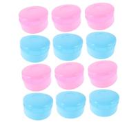 Abaodam 6paia Scatola Degli Scacchi in Plastica Contenitore Per Degli Scacchi Gioco Go Design Portatile Per Ragazzo e Studenti Forma Intuitiva Per Accessibilità Rapida