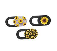Abaodam 6pezzi Copertura Privacy per Webcam Forma di Girasole Copri Obiettivo per Laptop e Tablet Design Semplice e Funzionale Facile da Usare Proteggi La Tua Privacy Online