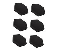 Abaodam 6pezzi Pannello Fonoassorbente Esagonale Isolamento Acustico Per Uffici e Studi Design Creativo Per Trattamento Del Suono e Decorazione Assorbimento Sonoro Moderato Antimuffa e