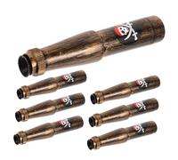 Abaodam 6pezzi Telescopio Monoculare Pirata per Cosplay Telescopi Puntelli Decorazioni Retro Leggero e Resistente