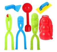 Abaodam 7 Pezzi Palla Di Neve Creatore Attrezzi Da Neve Invernale Strumenti Per Creare Di Neve Elegante Clip Per Creare Di Neve Muffa Della Sabbia Della Neve Plastica