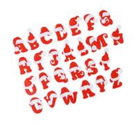 Abaodam 78 Pezzi Toppa per Abiti Lettere Creative Rosse per Decorazione | Vestiti e Scarpe, Copre Fori Rotti, Non Irrita la Pelle, per Arti e Scrapbooking